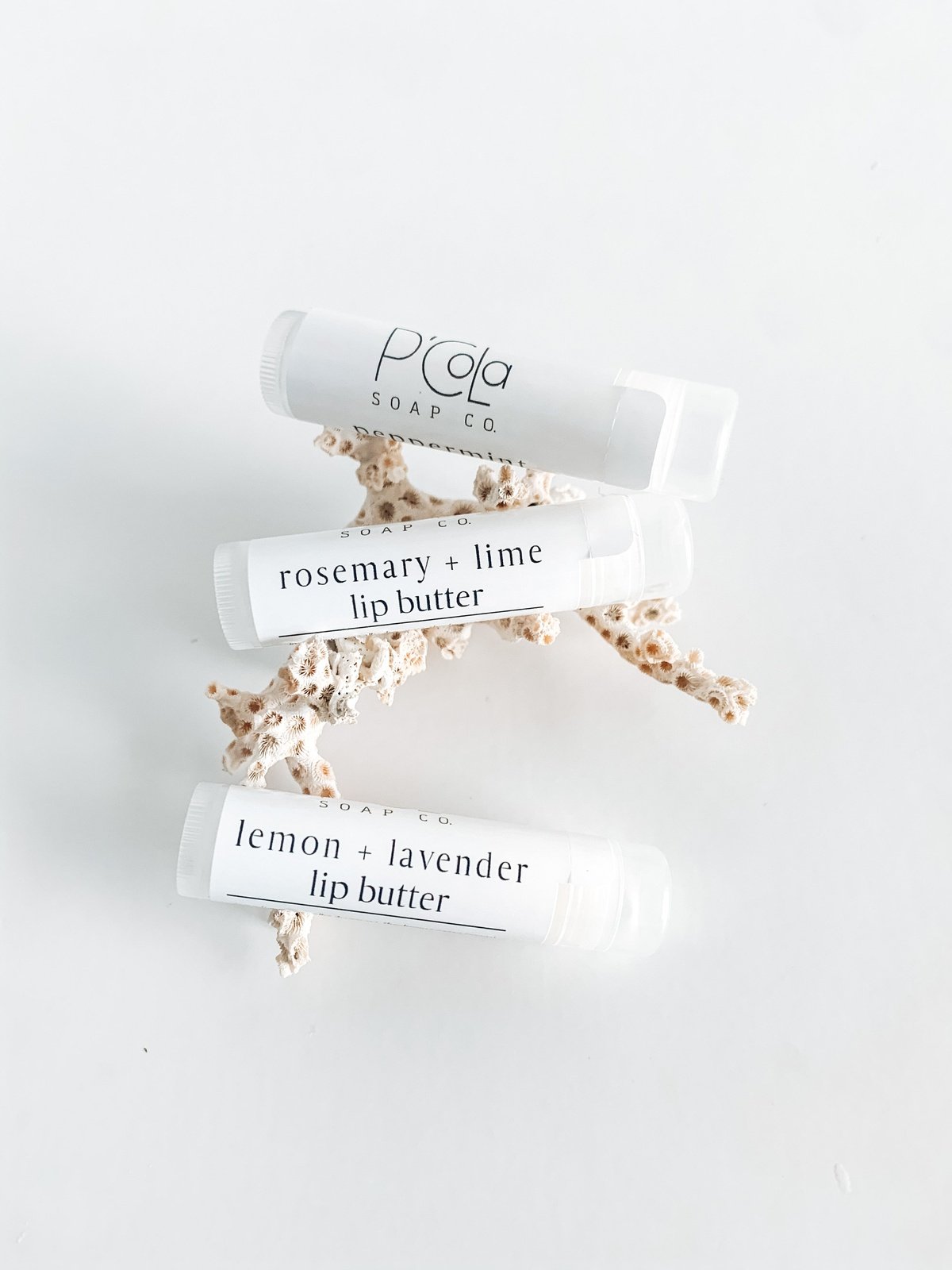 lip butter rosemary and lime
