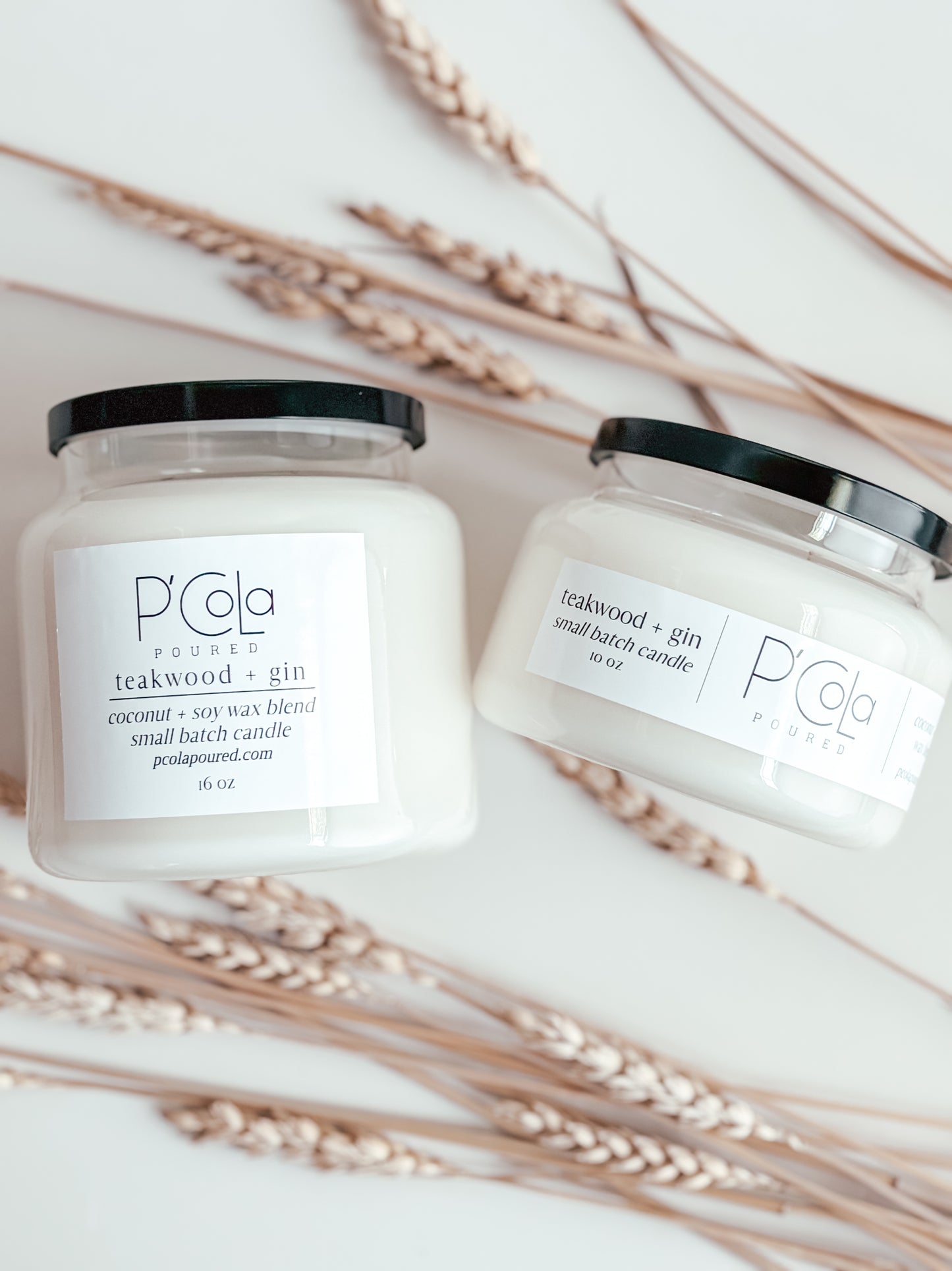 Teakwood + Gin Candle