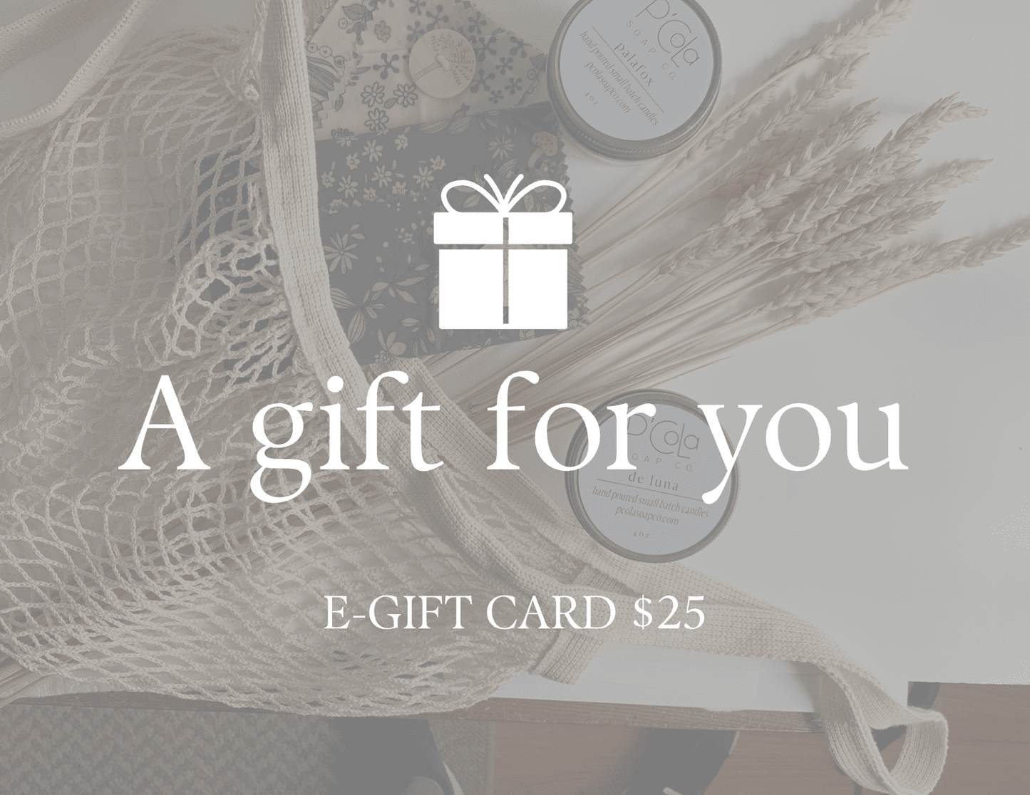 $25 e-gift card